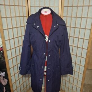 Michael Kors Purple Trench Coat